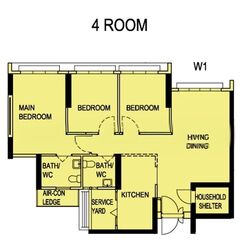 Blk 470A Forest Spring @ Yishun (Yishun), HDB 4 Rooms #630659201